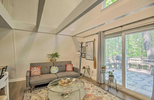 Tignall House | Quaint Tignall Cabin with Deck and Private Dock!