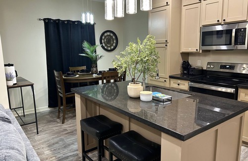 Harlingen Apartment | Quiet 2BR Retreat -Fenced yard -Modern Duplex