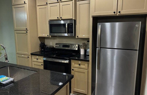Harlingen Apartment | Quiet 2BR Retreat -Fenced yard -Modern Duplex