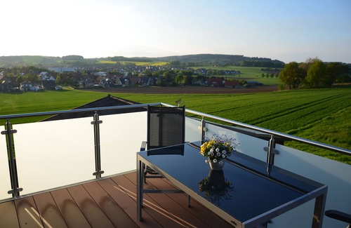 Hagen am Teuteburger Wald Apartment | Quiet apartment with valley view and balcony