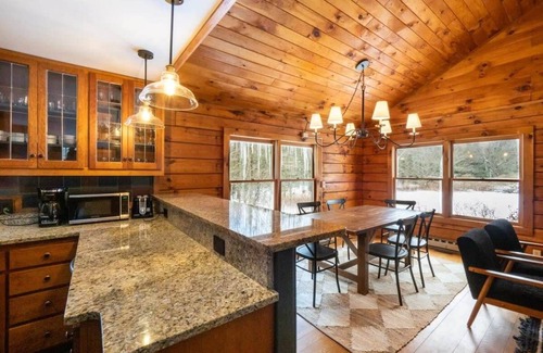 Becket House | Quiet Cabin On Over 12 Acres Of Woods!