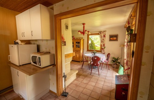 Xonrupt-Longemer Ski Chalet | Quiet, Chalet "Le Pin" 3 CléVacances - 2 bedrooms-fireplace-wifi -