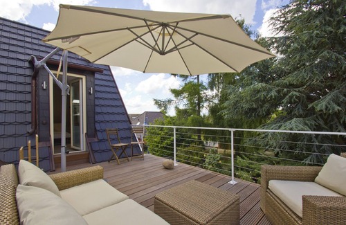 Middelhagen Apartment | Quiet location close to the sea, roof terrace - Ferienhaus Auszeit FeWo 03