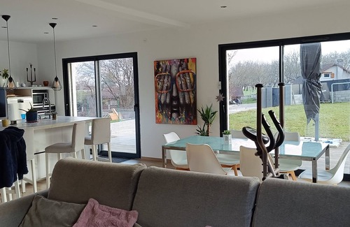 Sainte-Marie-dʼAlloix House | Quiet house 20 minutes from the slopes with Jacuzzi