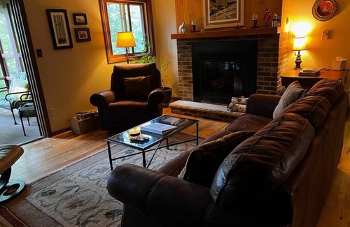 Presque Isle Cabin | Quiet lakeside cabin close to biking, skiing, hiking, silent sports