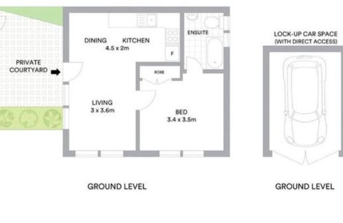 Northcote House | Quiet, peaceful northcote 1 bedroom unit