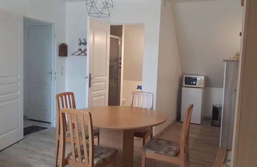 Colleville-Montgomery Apartment | Quiet studio on first floor with steep staircase