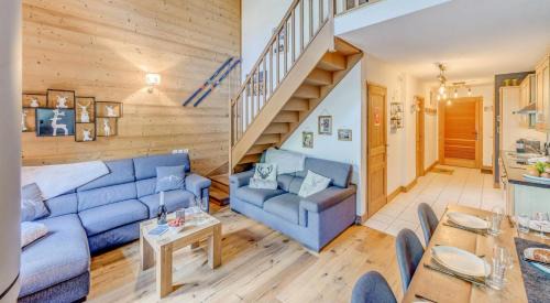 Les Brevieres Ski Chalet | Résidence Blue Wood - Appartement en chalet 8 personnes 4, séjour enfamille ou entre amis MAE-0701