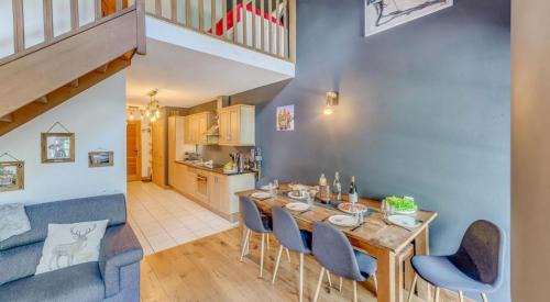 Les Brevieres Ski Chalet | Résidence Blue Wood - Appartement en chalet 8 personnes 4, séjour enfamille ou entre amis MAE-0701