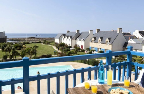 Guilvinec Apartment | Résidence Pierre & Vacances Cap Marine*** - Apartment for 5 people - 1 bedroom - Duplex - Terrace or balcony - Sea view
