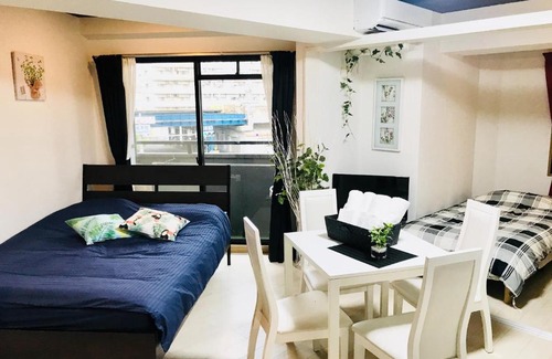 Shikitsuhigashi Apartment | Racine Namba - Vacation STAY 9684