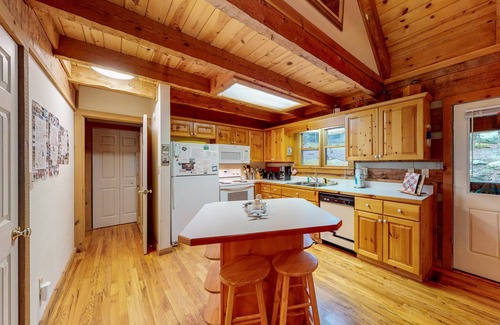 Seven Devils Cabin | Radiant cabin with fireplace, kitchen, & board games - skiing & golf nearby