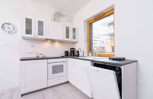 Warszawskie Apartment | Rakowicka 20H | White and Blue Apartment | Terrace