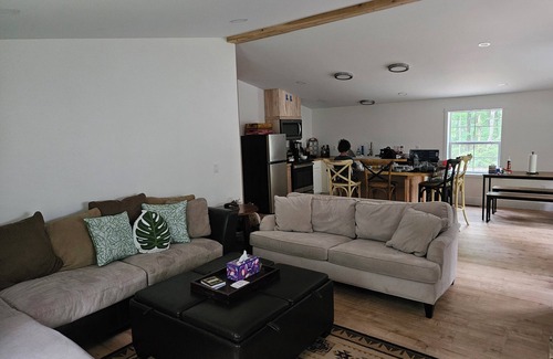 Mancelona Cottage | Rapid River Retreat Cottage - 3 Bed, 2 Bath, 2.5 acres, & Hot Tub