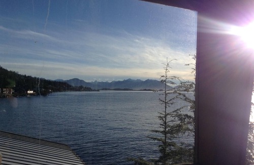 Sitka House | Raven's Roost- Cedar A-Frame Cabin Directly On The Ocean.