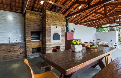 Atibaia House | Recanto Atibaia piscina, área gourmet e vista incrível!