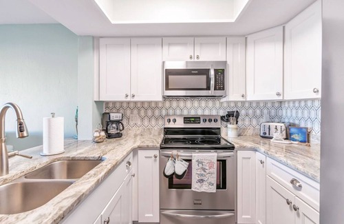 Surf City Condo | Recently renovated condo with beautiful view in perfect location.