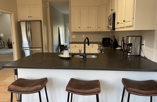Stephens House | Recently renovated home in a quiet wooded setting overlooking a lovely creek.