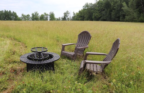 Aldenville RV Rental | Reconnect with Nature. Enjoy the beaver pond and acres of rolling fields.