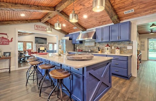 Cedar Cliff House | Red Door Retreat House On Lake Chatuge