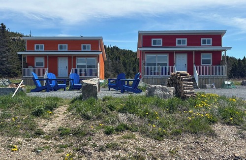 Twillingate Cottage | Red Jellybean: Great ocean views and sunsets a short walk to town