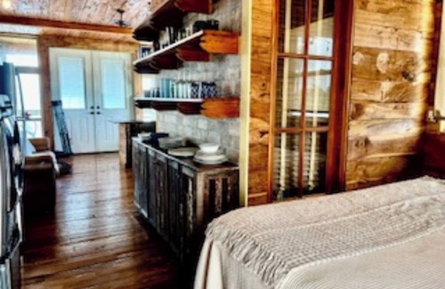 Lake Catherine Cabin | Reel Therapy boat-house studio on Lake Catherine/fishing pier, pets ok.
