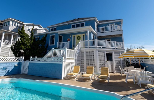 Buck Island House | Regal Retreat: New Listing, Oceanfront, Private Pool, Hot Tub