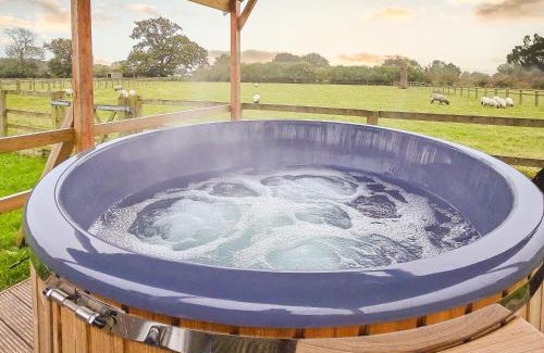 Rugeley Ski Chalet | Reindeer Lodge Very Special Retreat With Private Hot Tub Near Cannock Chase By StayStaycations