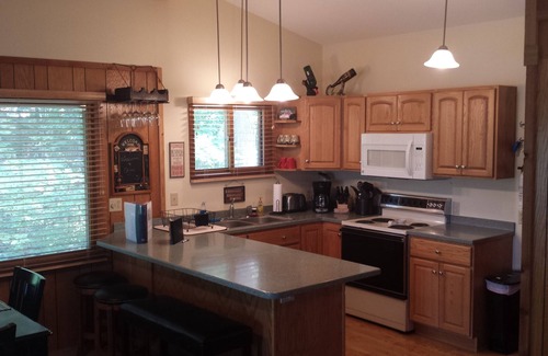 Comstock Cabin | Relax here, lake cabin. Beautiful sunsets and screened in porch.
