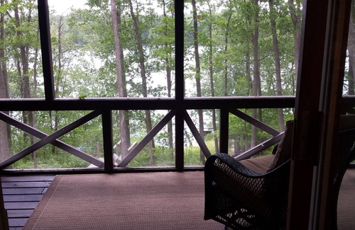 Comstock Cabin | Relax here, lake cabin. Beautiful sunsets and screened in porch.