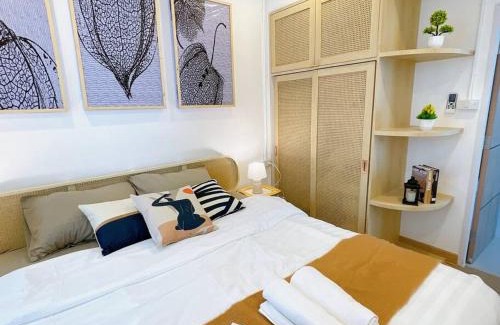 Talat Yot Apartment | Relax Private terrace&cozy BR,near Grand palace