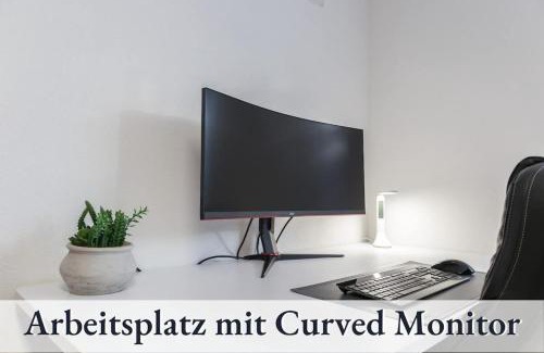 Bergerhausen Apartment | RelaxApartment 1 Massagesessel SmartTV Küche