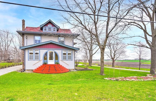 Washburn House | Relaxing Waterloo Retreat w/Orchard View!