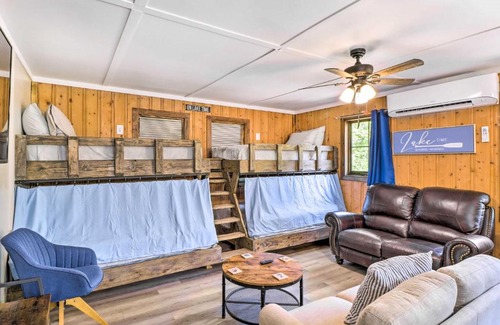 Elizabeth House | Remodeled Cabin with Fire Pit on Norfork Lake!