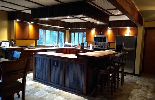 Rumely Cabin | Remodeled lodge on 73 acres with 1/2 mile riverfront in Michigan's UP wilderness