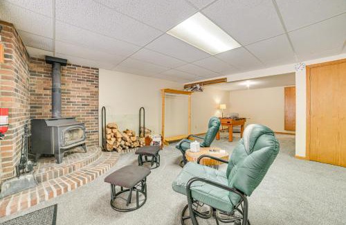 Hulbert Township House | Remote and Peaceful Getaway with Games in Eckerman