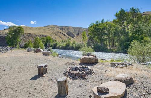 Custer County House | Remote Idaho Mountain Lodge with River Access!