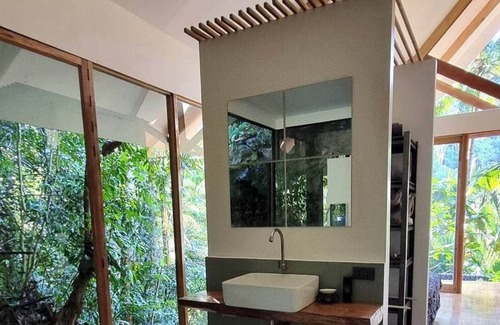 Siquijor Ski Chalet | Remote/Secluded Home near Secret Blue Lagoon with Motorcycle and private Gazzibo