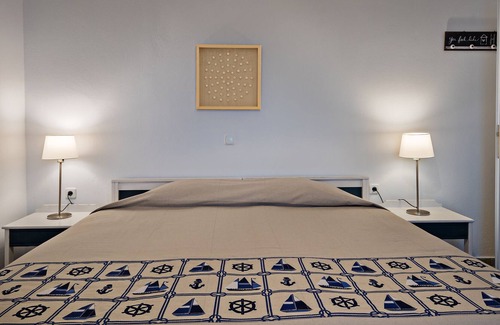 Mirthios Apartment | Renovated apartment just 15 min walk from beach private terrace direct seaview