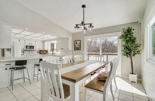 Blaine House | Renovated Blaine Farmhouse with Heated Pole Barn!