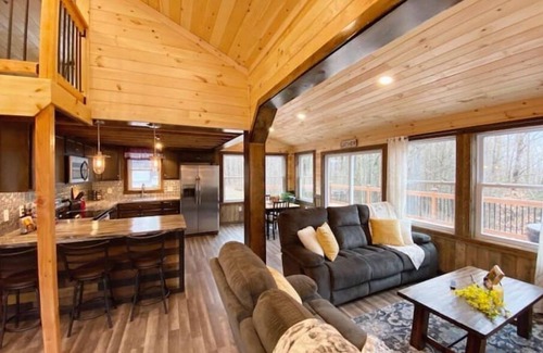 Montrose Cabin | Renovated COZY CABIN with HOT TUB and Smores Bar!