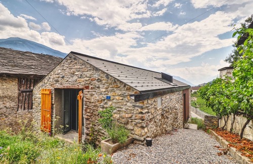Chermignon House | Renovated Historic Barn in Mountain Village