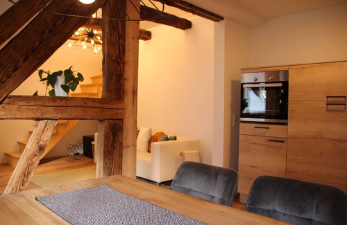 Sulzburg Apartment | Renovated maisonette vacation apartment in the historic old town center of Sulzburg