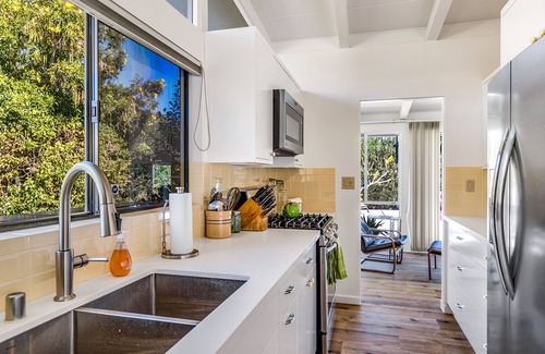 Magnesia Falls Cove House | Renovated, modern home with private pool, firepit, washer/dryer & AC
