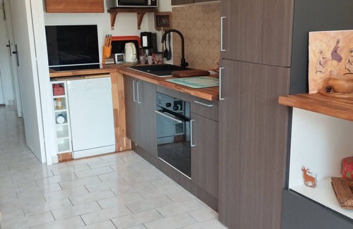 Greolieres les Neiges Apartment | Renovated studio fully equipped 4/5 sleeps Gréolières les Neiges 1400