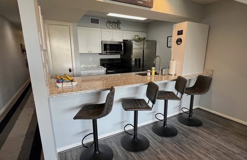 Walden on Lake Conroe Condo | Renovated third floor lakefront condo, great views and direct lake access