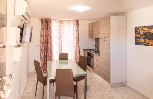 Sant'Agata di Militello Apartment | Residence Villa Nebros - Studio with Terrace and Pool