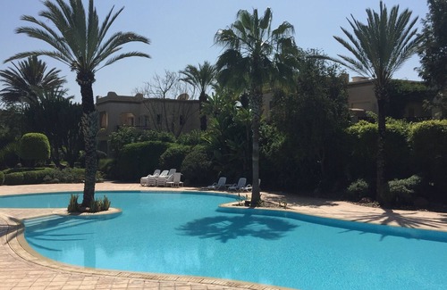 Agadir Apartment | Residence Naama in Agadir, apartment for 5 people facing south. Garden