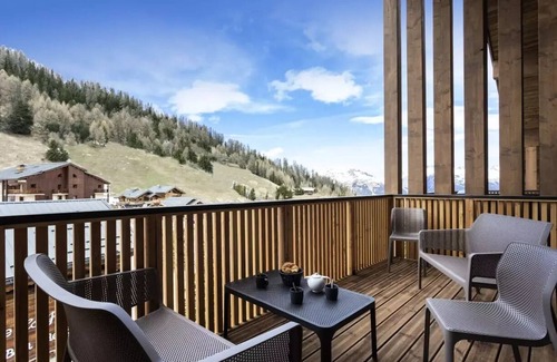 Plagne Centre Apartment | Residence Terresens Le Diamant des Neiges - 3 Room Apartment Cabin 8 People