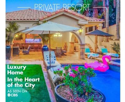 Middletown House | Resort Living: Hoops Outdoor Bar Views PoolSpa